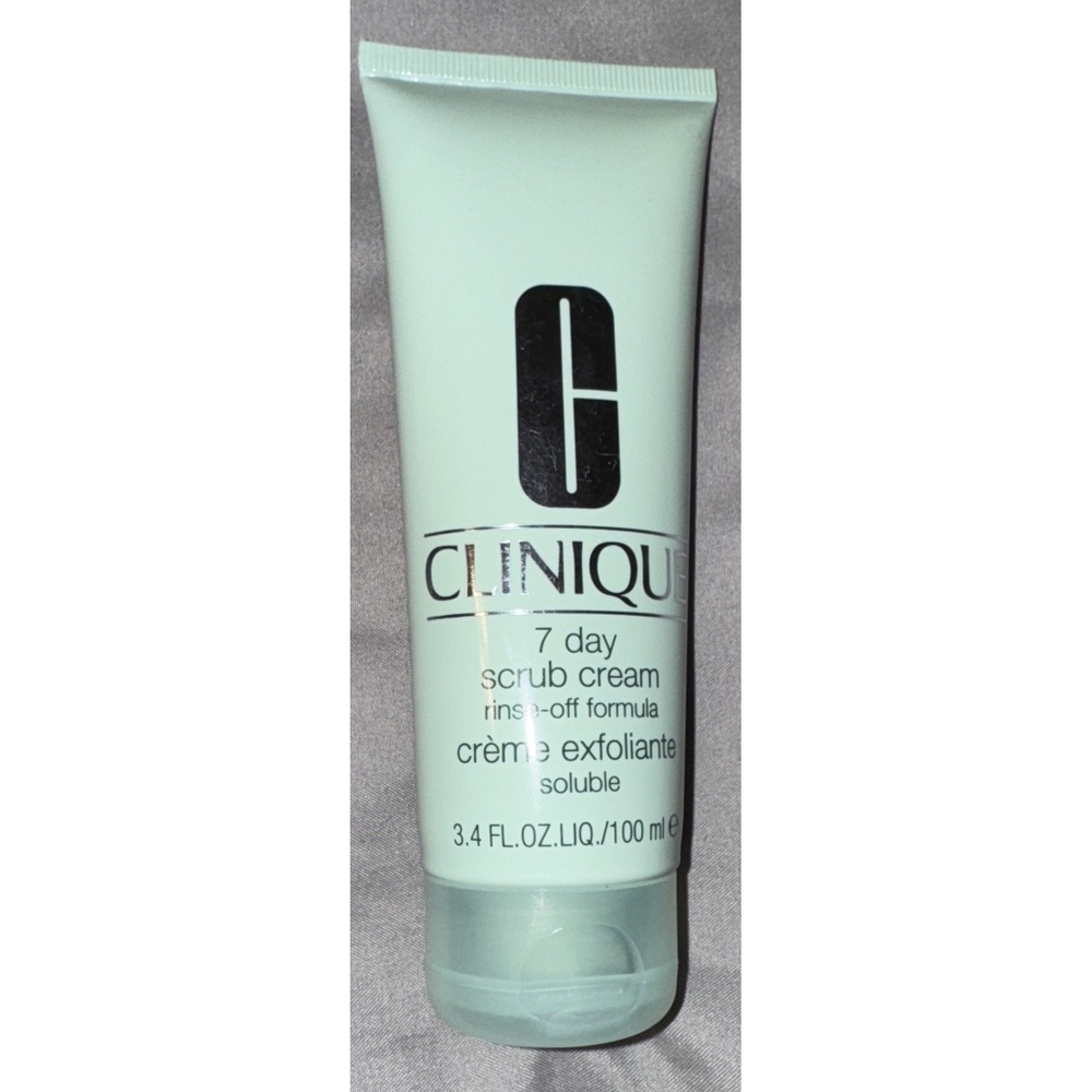 Clinique 7 Day Scrub Cream Rinse-Off Formula 3.4oz Full Size - Picture 1 of 2